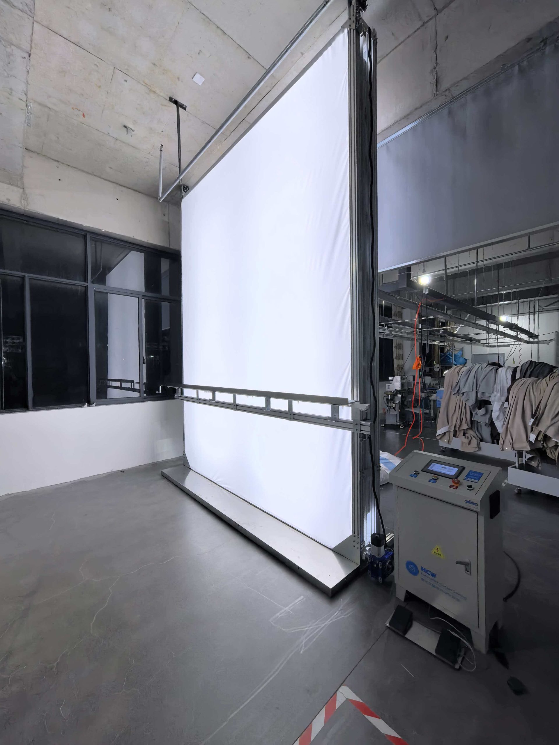 Curtain Riserfor Machine Successful Installation of Curtain Production Line Machines in Yuanyang ...